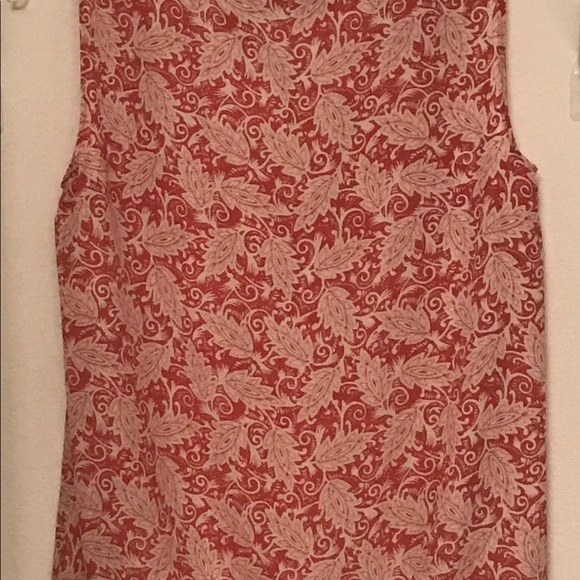 ANN TAYLOR LOFT Sleeveless Paisley Top - Picture 5 of 5